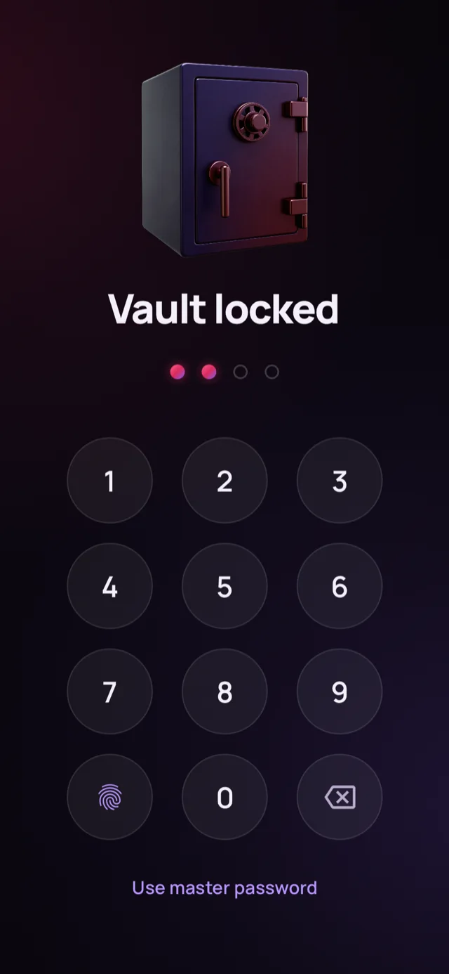 Duress unlock screen